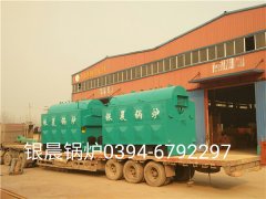 2台DZH2-1.25-T型2吨生物质云博线上官网·中国有限责任公司发货